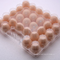 Chicken Egg Crate with Handle Unique Design Plastic Blister Tray JM Packing Clear Custom Order 3-7days PET/PVC Printed Label